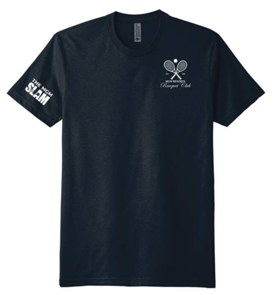 Picture of MGM Resorts Racquet Club Sueded T-Shirt - Navy