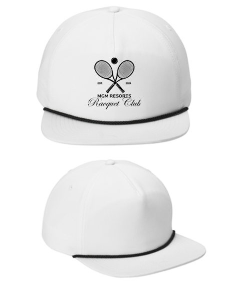Picture of MGM Resorts Racquet Club Rope Cap - White