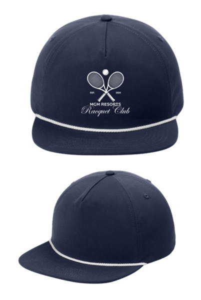 Picture of MGM Resorts Racquet Club Rope Cap - Navy