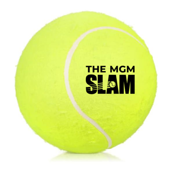 Picture of The MGM SLAM 9.5" Oversized Tennis Ball w/ Pump