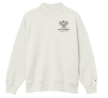 Picture of MGM Resorts Racquet Club Fleece Mock Neck 