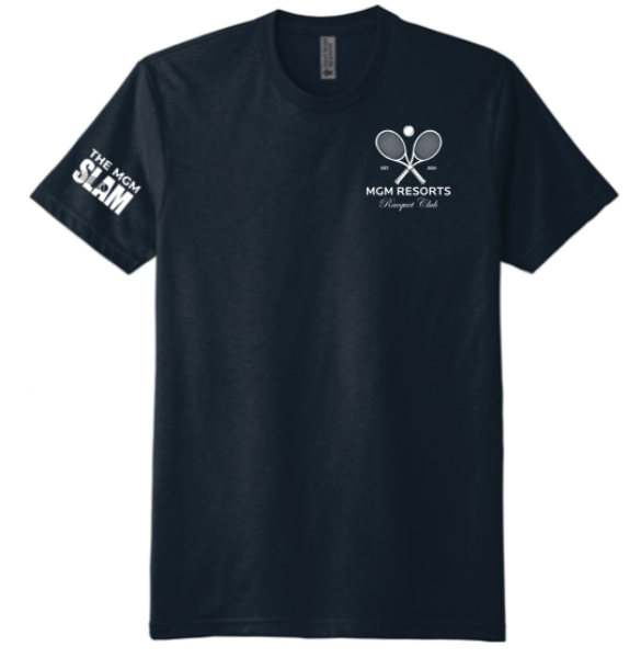 Picture of MGM Resorts Racquet Club Sueded T-Shirt - Navy