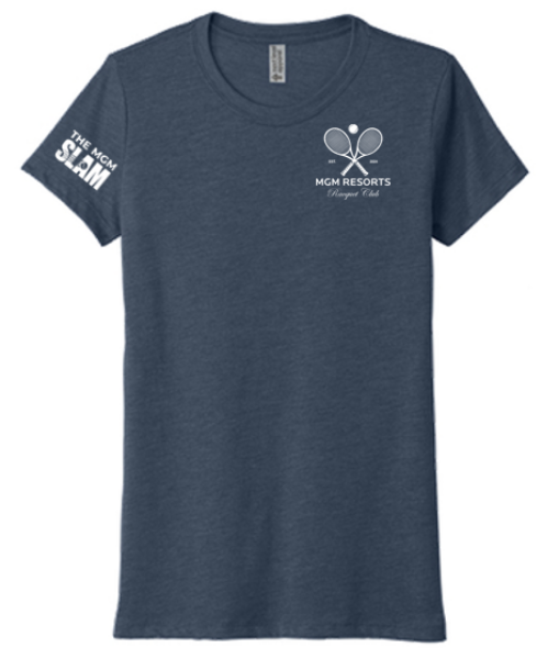 Picture of MGM Resorts Racquet Club Ladies T-shirt - Navy