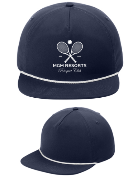 Picture of MGM Resorts Racquet Club Rope Cap - Navy